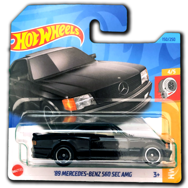 ’89 Mercedes-Benz 560 Sec AMG (fekete)