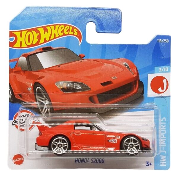 Honda S2000 (piros, rövidkártyás)