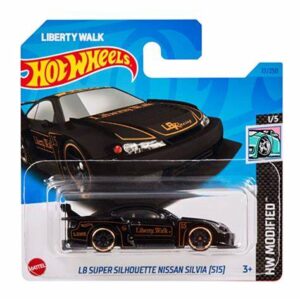 LB Super Silhouette Nissan Silvia (S15) (fekete)
