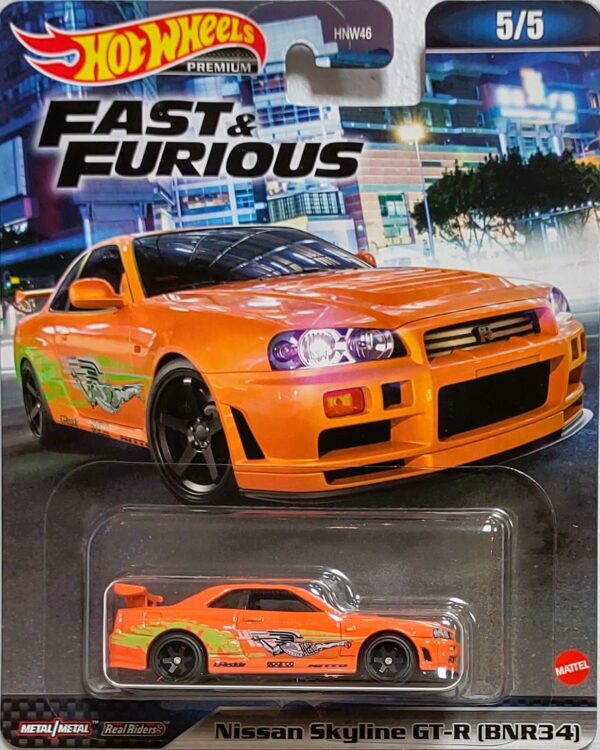 Nissan Skyline GT-R (BNR34) (narancssárga)