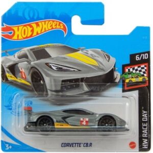 Corvette C8.R (ezüst, rövidkártyás)
