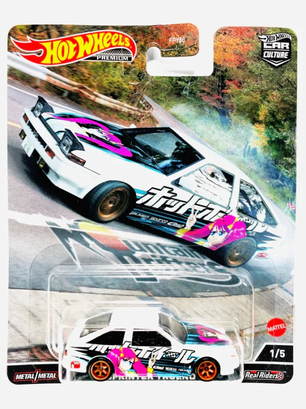 Toyota AE86 Sprinter Trueno (fehér, Mountain Drifters)