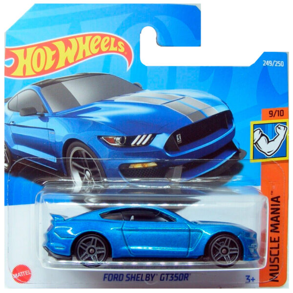 Ford Shelby GT350R (metálkék)