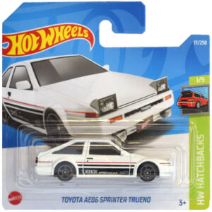 Toyota AE86 Sprinter Trueno (fehér, rövidkártyás)