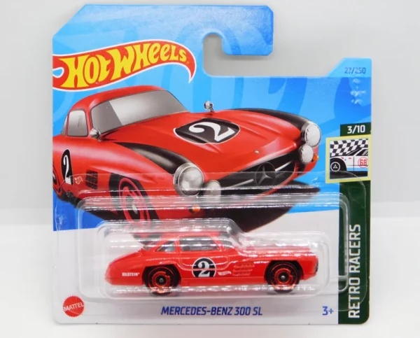 Mercedes-Benz 300 SL (piros)