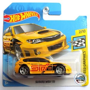 Subaru WRX STI (sárga, rövidkártyás)