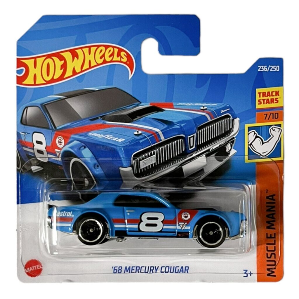 '68 Mercury Cougar (sötétkék)
