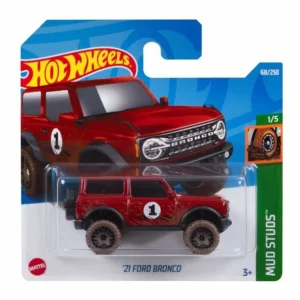 '21 Ford Bronco (bordó)
