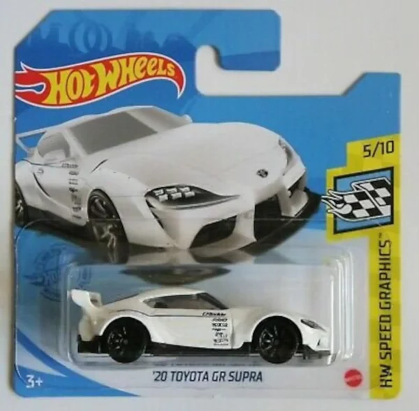 '20 Toyota GR Supra (fehér, rövidkártyás)