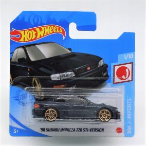 '98 Subaru Impreza 22B STi-Version (sötétkék, rövidkártyás)