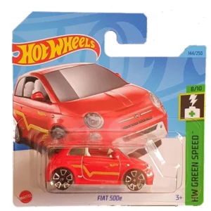 Fiat 500e (piros)