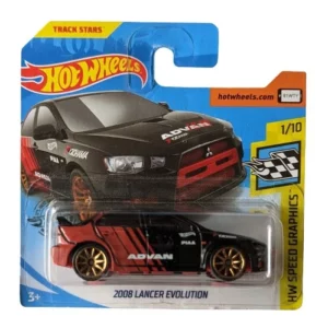 2008 Lancer Evolution (fekete)