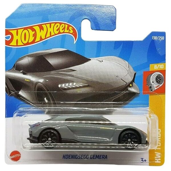 Koenigsegg Gemera (szürke, rövidkártyás)