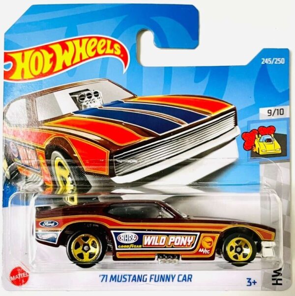 '71 Mustang Funny Car (metálbarna, Treasure Hunt)