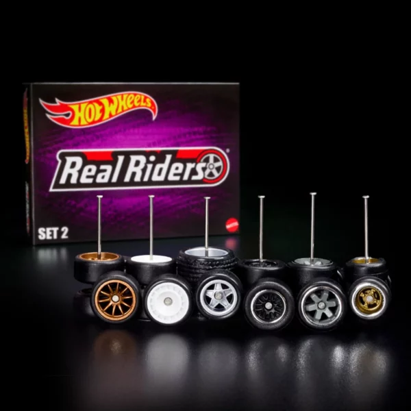 Hot Wheels Real Riders kerékszett (Set 2)