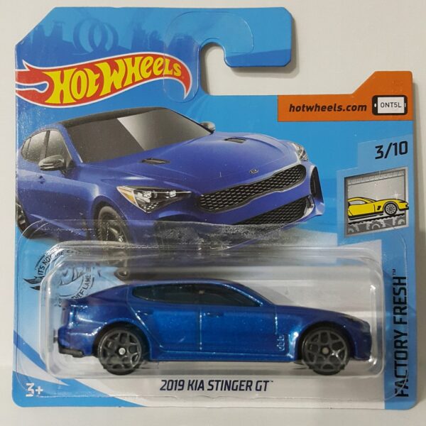 2019 Kia Stinger GT (sötétkék, rövidkártyás)
