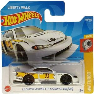 LB Super Silhouette Nissan Silvia (S15) (fehér, rövidkártyás)