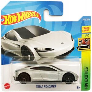 Tesla Roadster (ezüst, rövidkártyás)