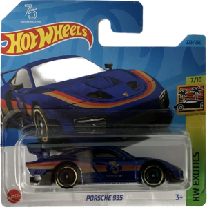 Porsche 935 (sötétkék, 2023, rövidkártyás)