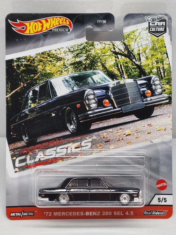 '72 Mercedes-Benz 280 SEL 4.5 (fekete)