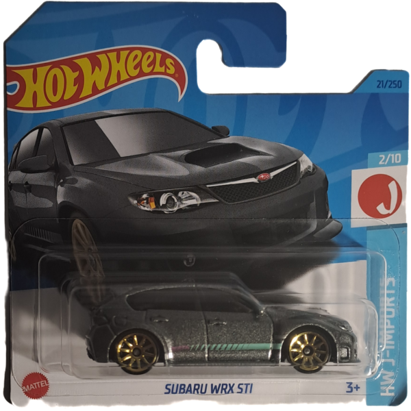Subaru WRX STI (szürke, rövidkártyás)