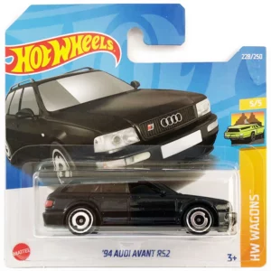 '94 Audi Avant RS2 (fekete, rövidkártyás)