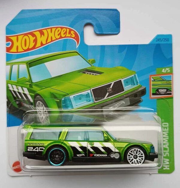 Volvo 240 Drift Wagon (világoszöld, rövidkártyás)