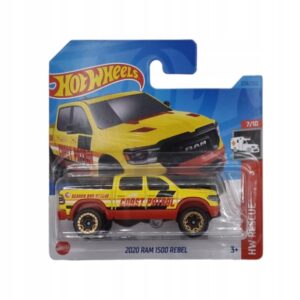 Hot Wheels Treasure Hunt 2020 Ram 1500 Rebel (sárga)