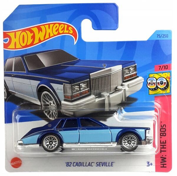 '82 Cadillac Seville (sötétkék-világoskék)