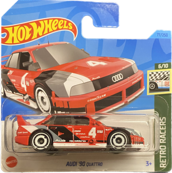 Audi '90 Quattro (piros)
