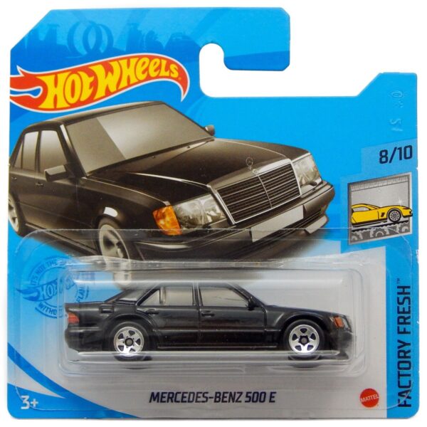Mercedes-Benz 500 E (fekete, rövidkártyás)