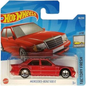 Mercedes-Benz 500 E (piros, rövidkártyás)