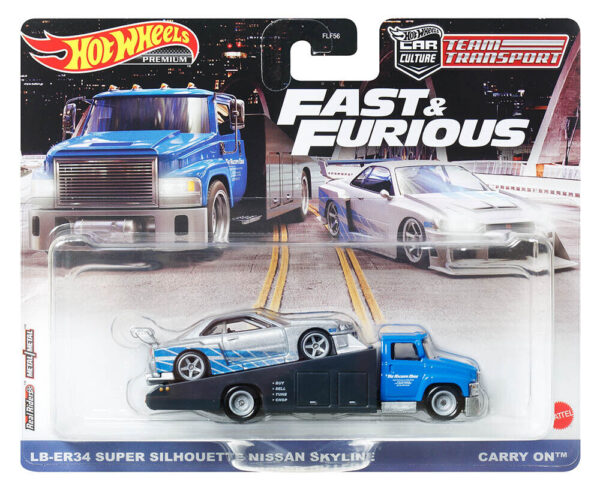 LB-ER34 Super Silhouette Nissan Skyline és Carry On