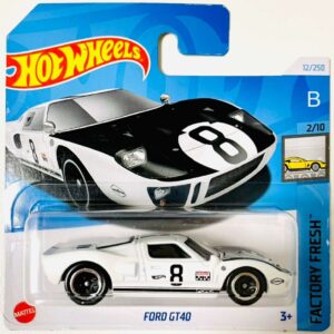 Ford GT40 (fehér, rövidkártyás)