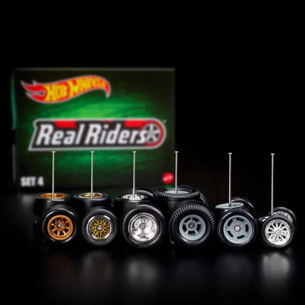 Hot Wheels Real Riders kerékszett (Set 4)