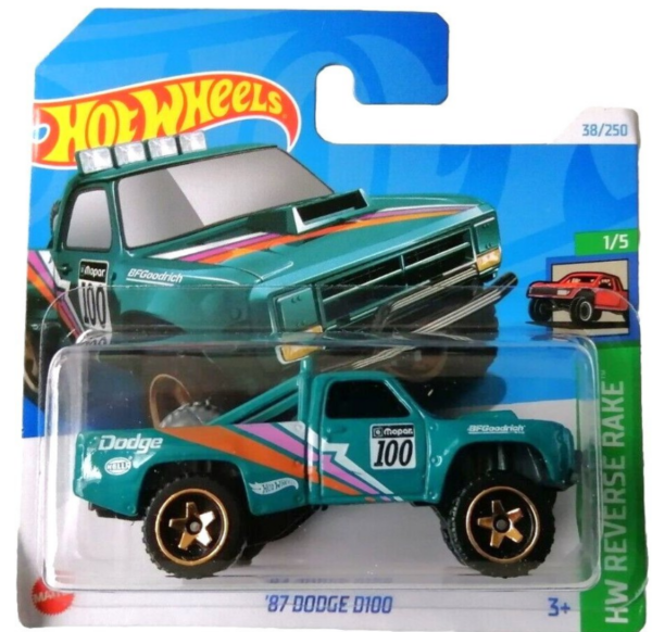 '87 Dodge D100 (türkizzöld)