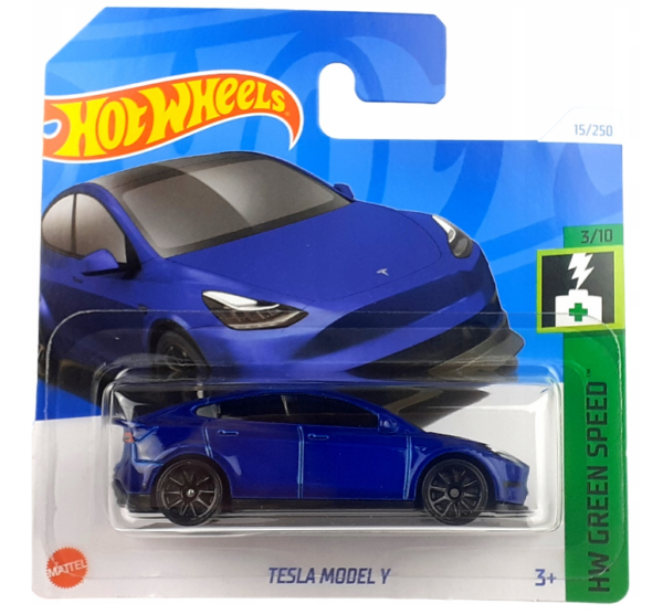 Tesla Model Y (sötétkék)