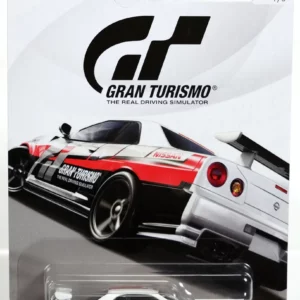 Nissan Skyline GT-R (R34) (fehér-szürke-piros)