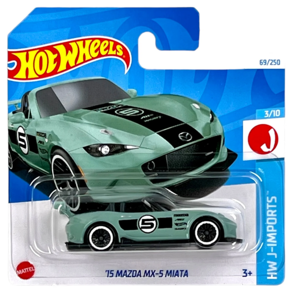 '15 Mazda MX-5 Miata (mentazöld)
