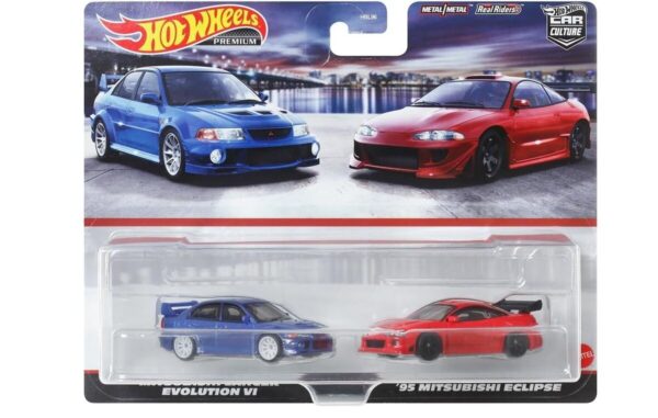 Mitsubishi Lancer Evolution VI és '95 Mitsubishi Eclipse