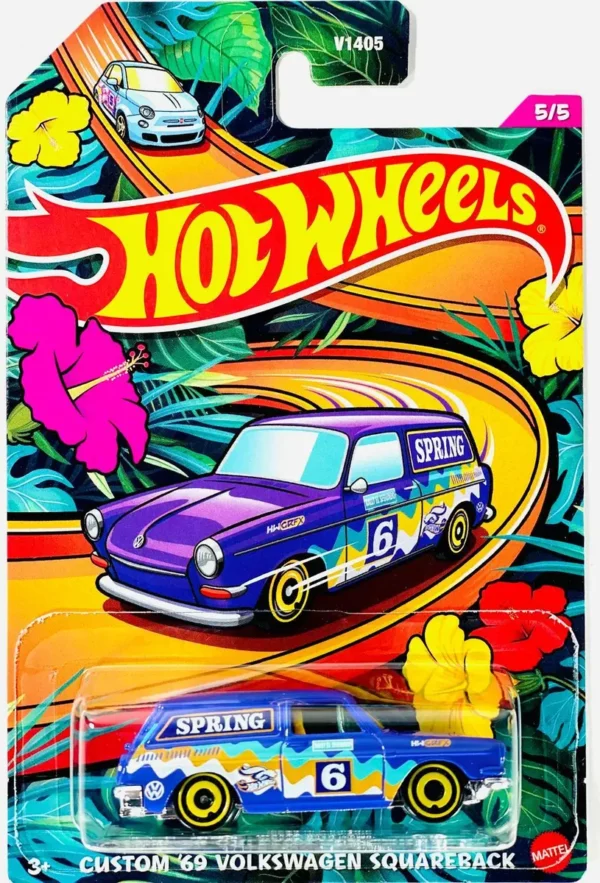 Custom '69 Volkswagen Squareback (lila, hosszúkártyás)