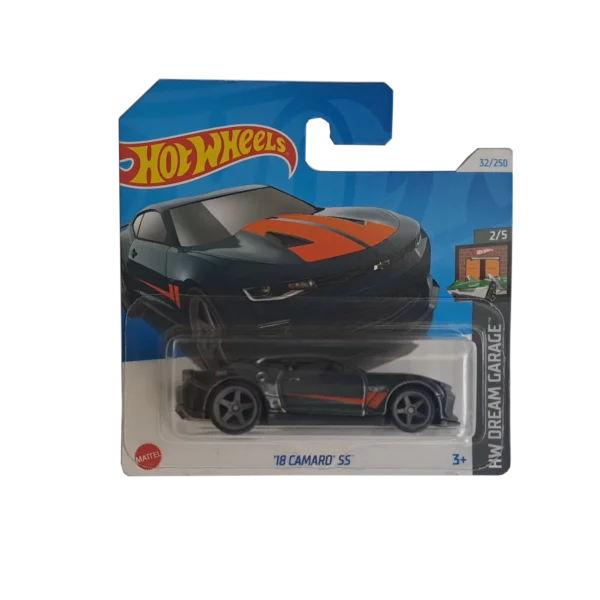 '18 Camaro SS (fekete, Super Treasure Hunt)