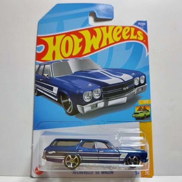 '70 Chevelle SS Wagon (sötétkék, hosszúkártyás)