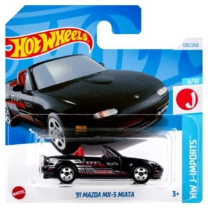 '91 Mazda MX-5 Miata (fekete)