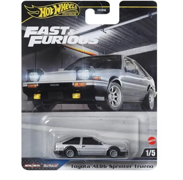 Toyota AE86 Sprinter Trueno (ezüst)