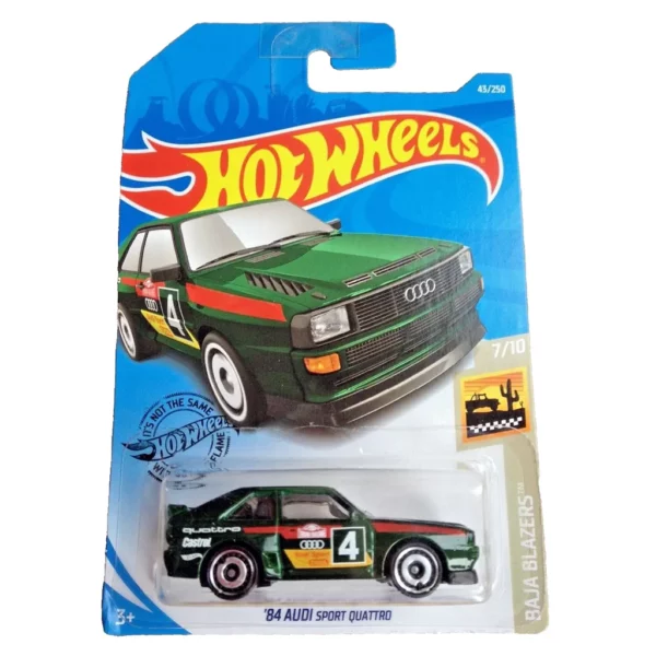 '84 Audi Sport Quattro (sötétzöld)