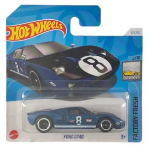 Ford GT40 (sötétkék, rövidkártyás)
