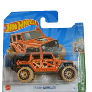 Hot Wheels Treasure Hunt '17 Jeep Wrangler (narancssárga)