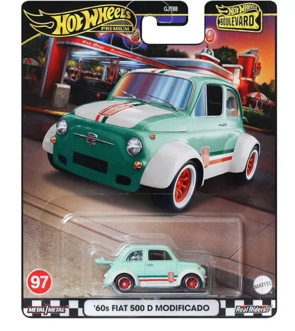 '60s Fiat 500 D Modificado (mentazöld)