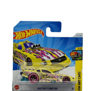 Mustang Funny Car (világossárga)